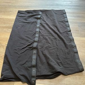 Lululemon Customizable Snap Scarf Black